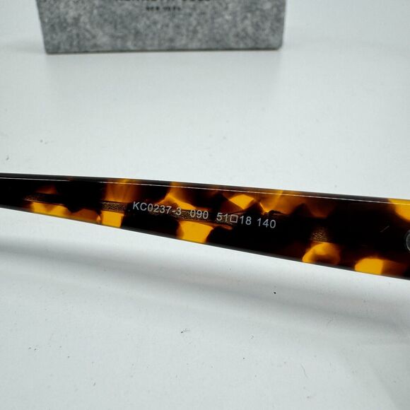 NEW Kenneth Cole Reaction KC0237-3-090-51 Blue Havana Eyeglasses H11970 - Picture 5 of 7